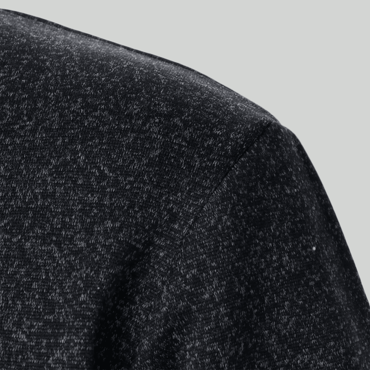 Men’s Knitted Outdoor Sweater – Stand Collar for Cold Weather Use – view 18