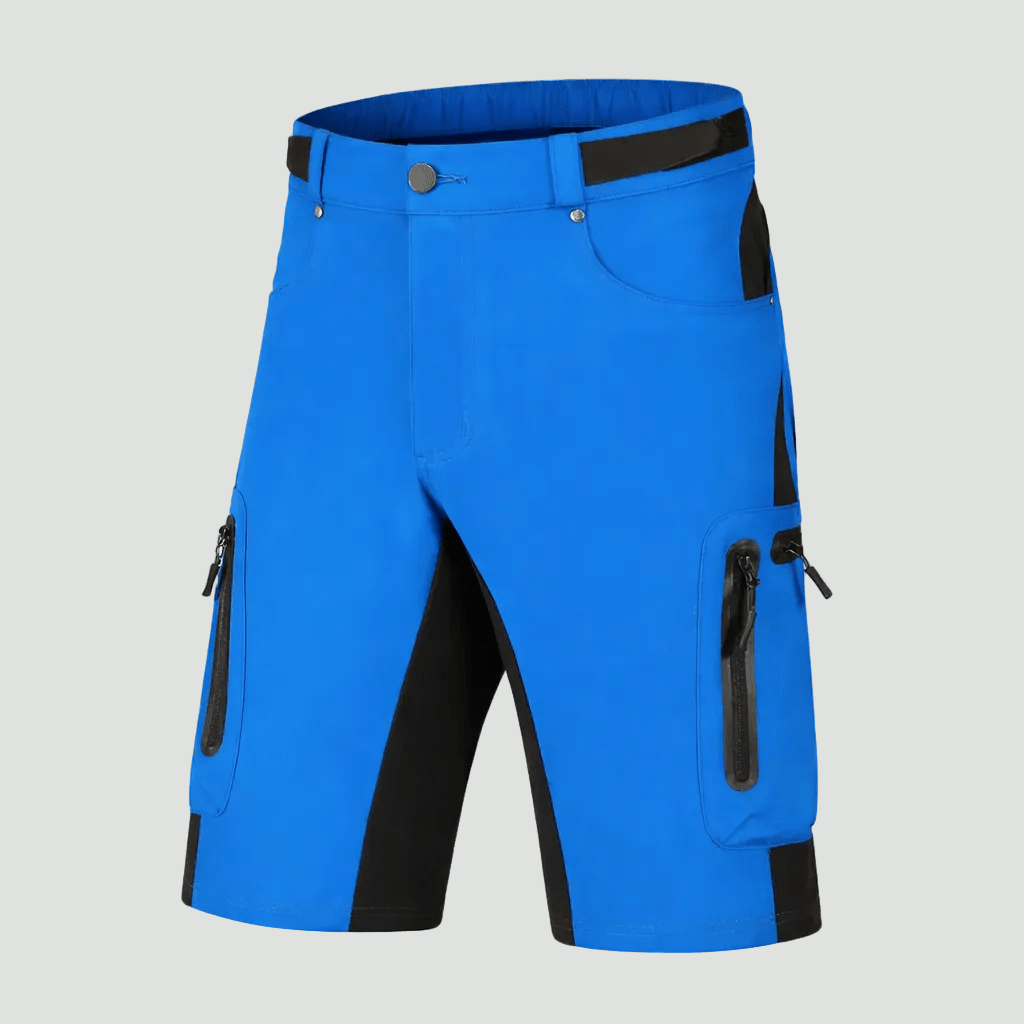 Men’s MTB Cargo Shorts – Durable Cycling Shorts with Zippered Pockets – view 3