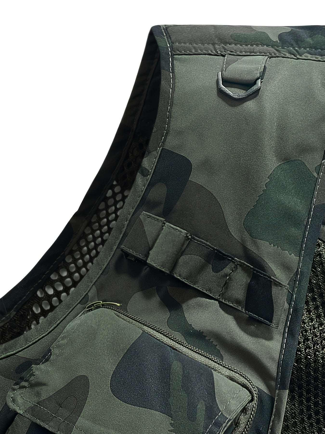 Men’s Multi-Pocket Outdoor Vest – Lightweight & Breathable for Fishing and Field Use – view 10