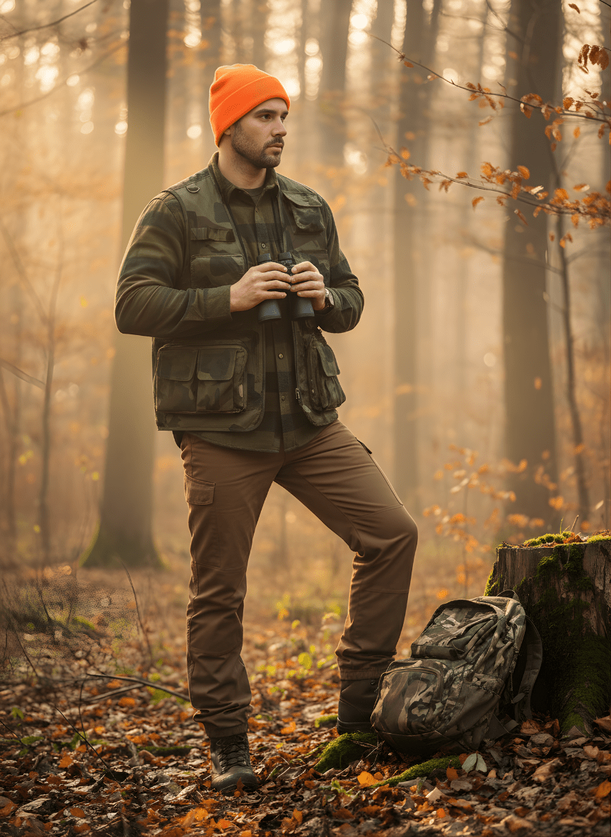 Men’s Multi-Pocket Outdoor Vest – Lightweight & Breathable for Fishing and Field Use – view 3