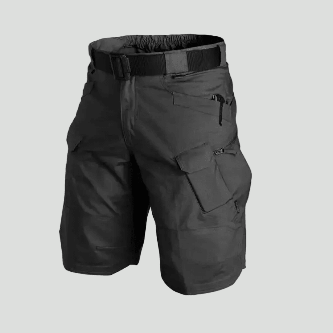Men’s Outdoor Cargo Shorts – Elastic Waist Design with 6 Pockets – view 7