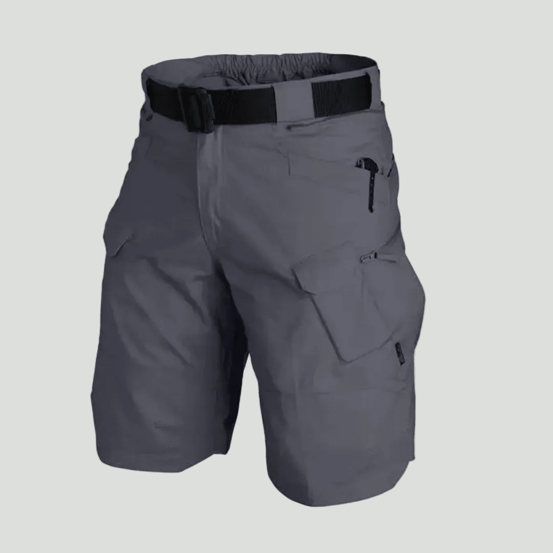 Men’s Outdoor Cargo Shorts – Elastic Waist Design with 6 Pockets – view 5