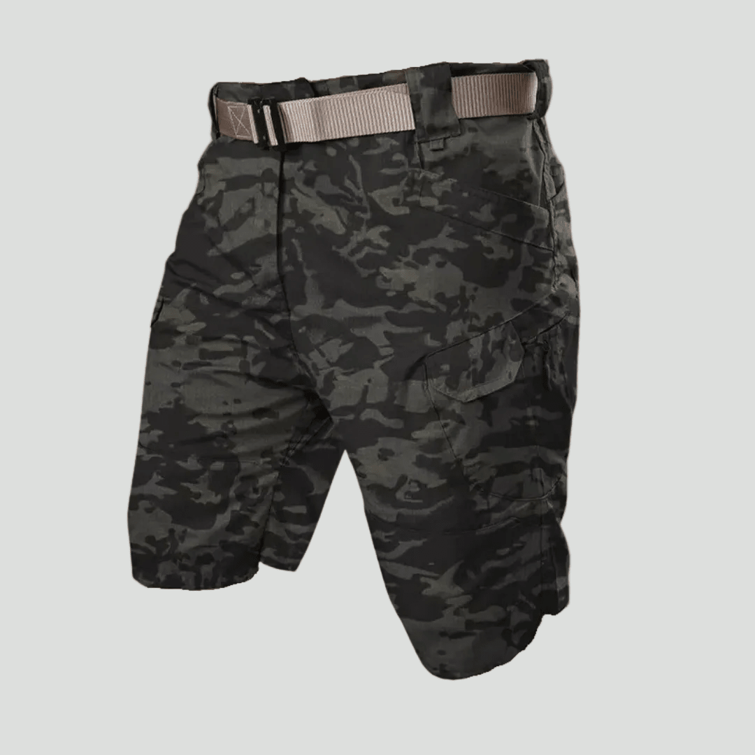 Men’s Outdoor Cargo Shorts – Elastic Waist Design with 6 Pockets – view 10