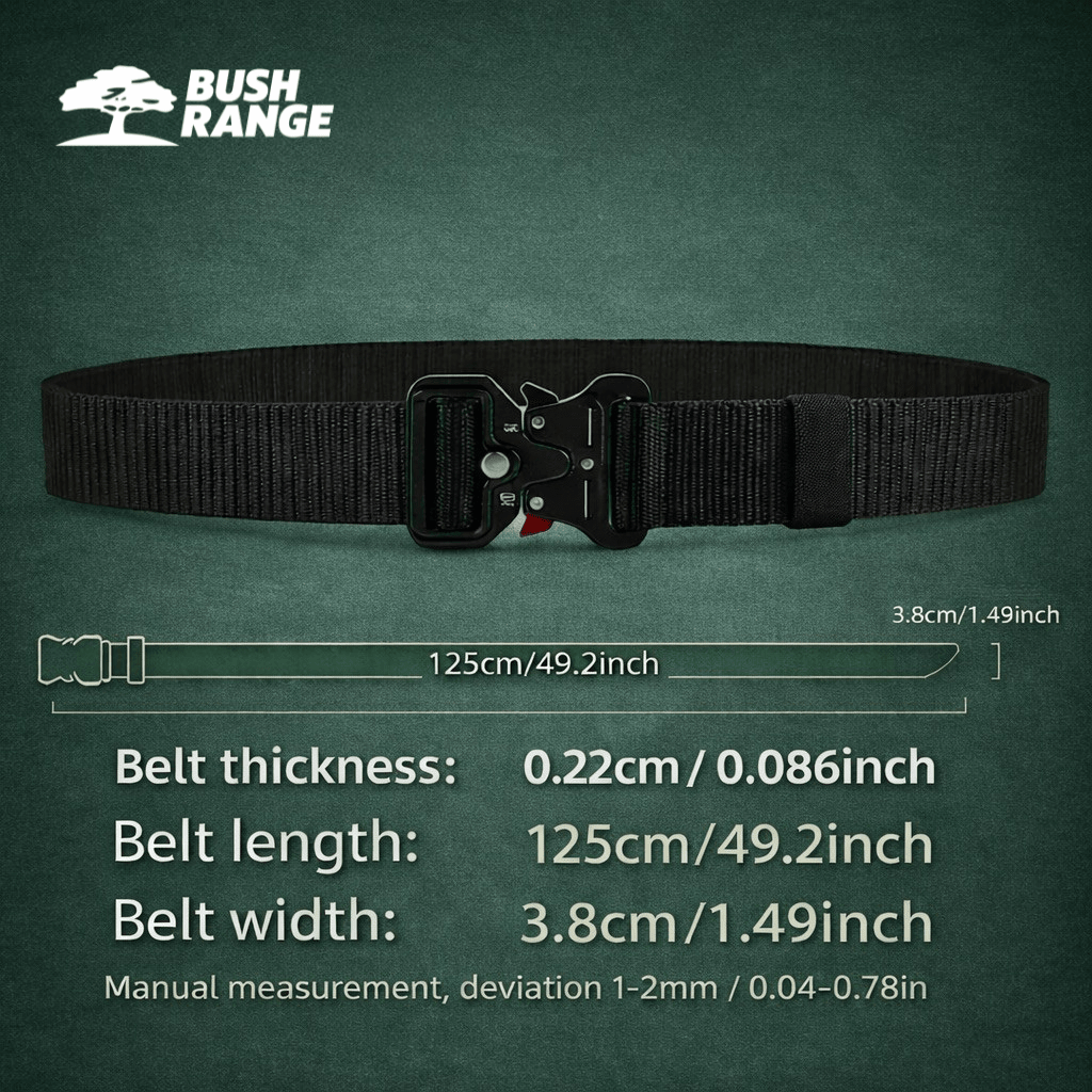 Men’s Outdoor Work Belt – Lightweight Utility Support – view 12