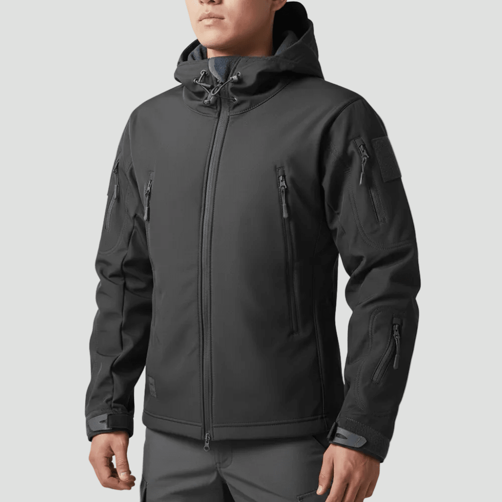 Men’s Softshell Hiking Jacket – Wind-Resistant Fleece-Lined Layer – view 8