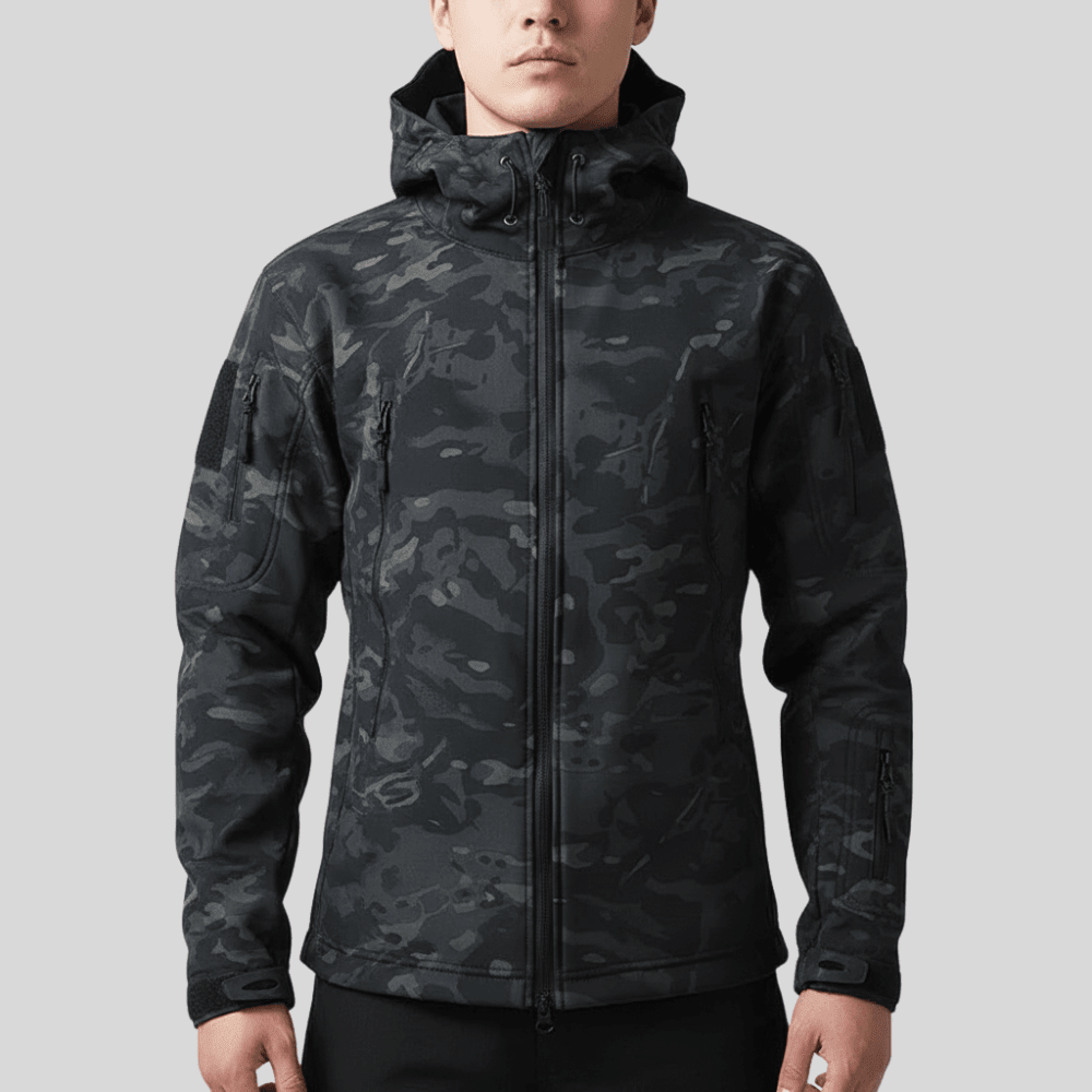 Men’s Softshell Hiking Jacket – Wind-Resistant Fleece-Lined Layer – view 7