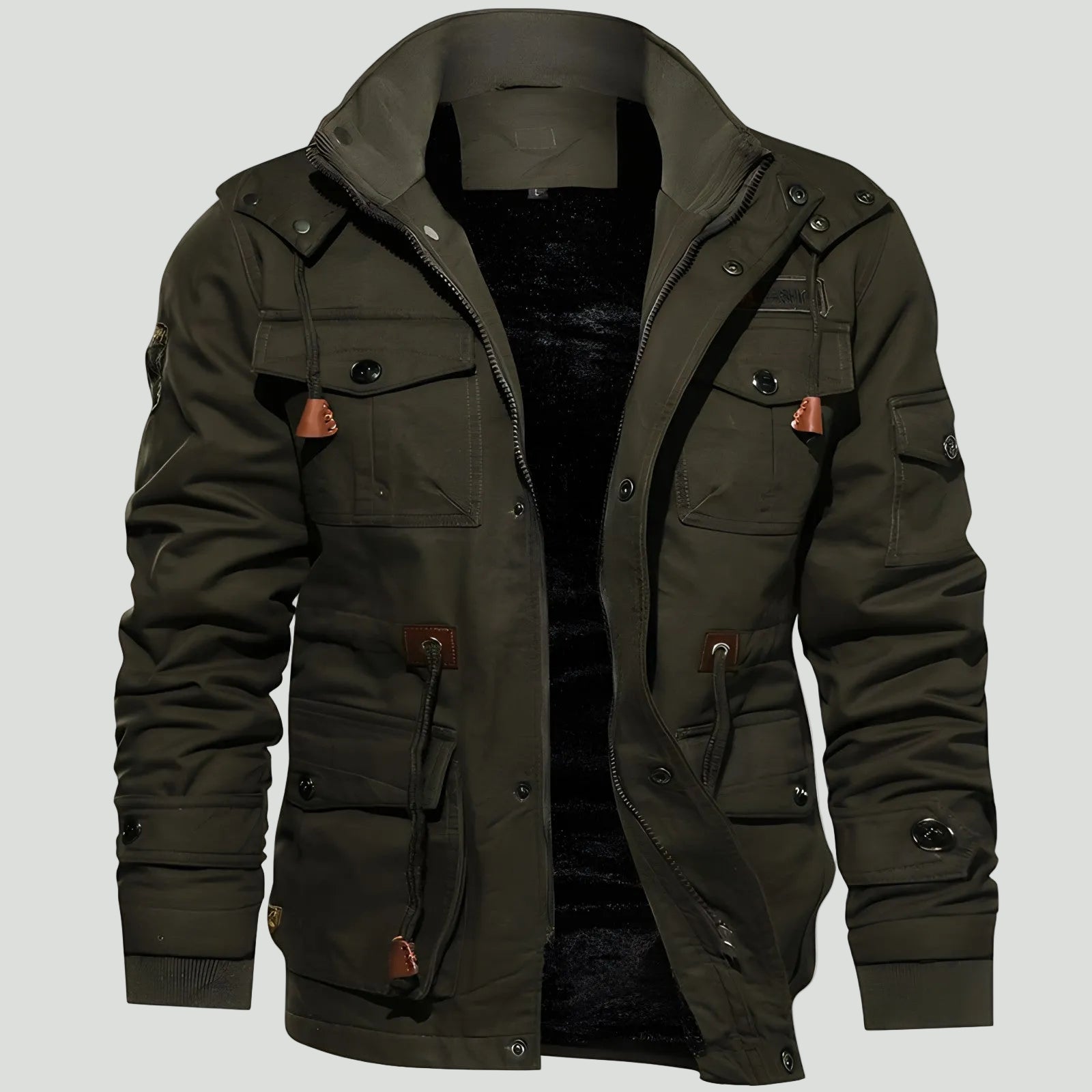 Men’s Tactical Outdoor Jacket – Multi Pocket Design for Cold Weather Use – view 14