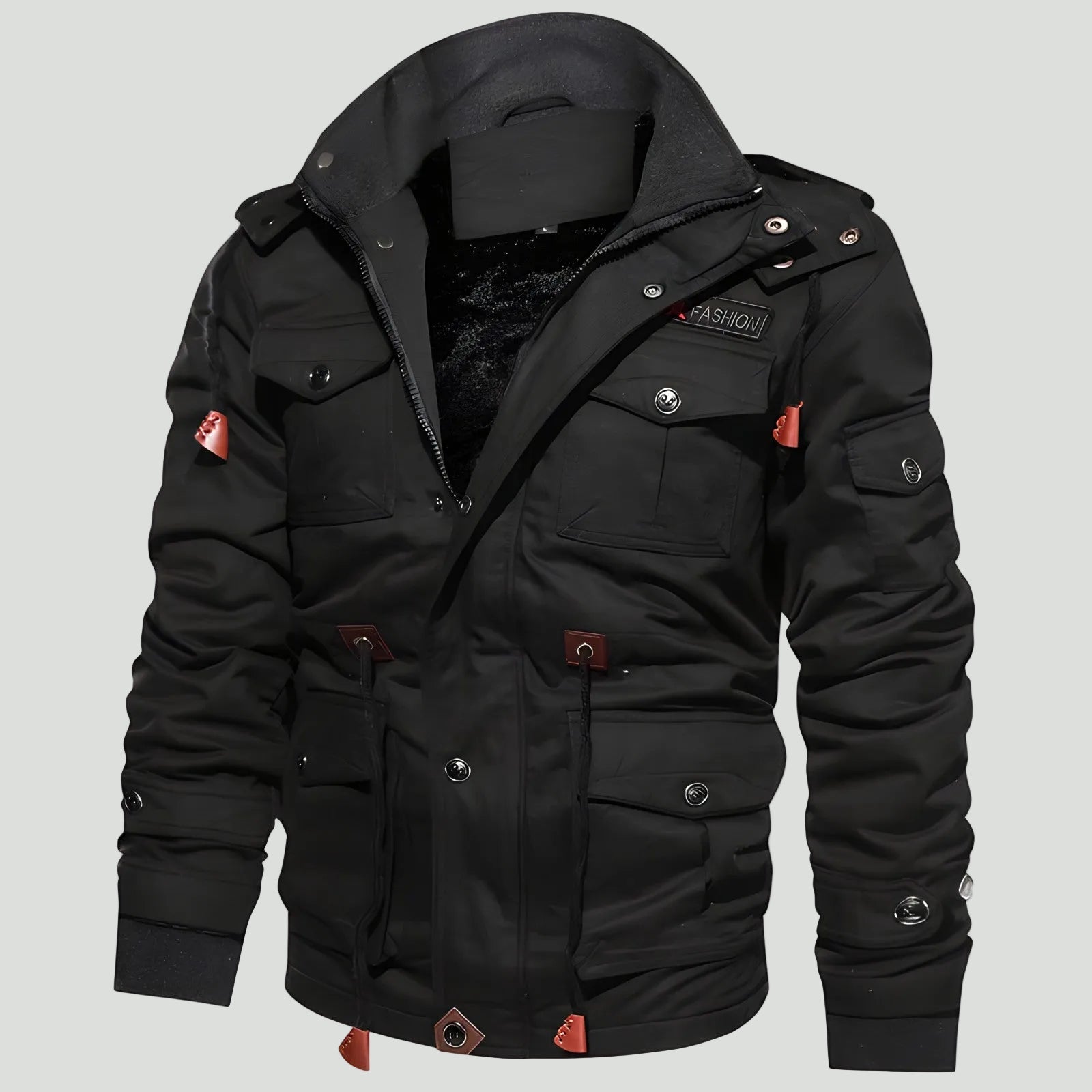 Men’s Tactical Outdoor Jacket – Multi Pocket Design for Cold Weather Use – view 8