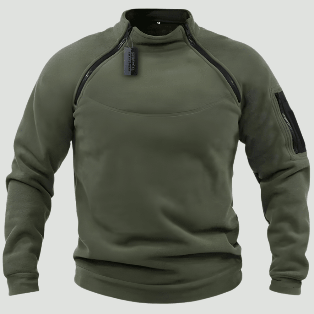 Men’s Warm Fleece Pullover – Breathable Layer for Outdoor Use – view 2