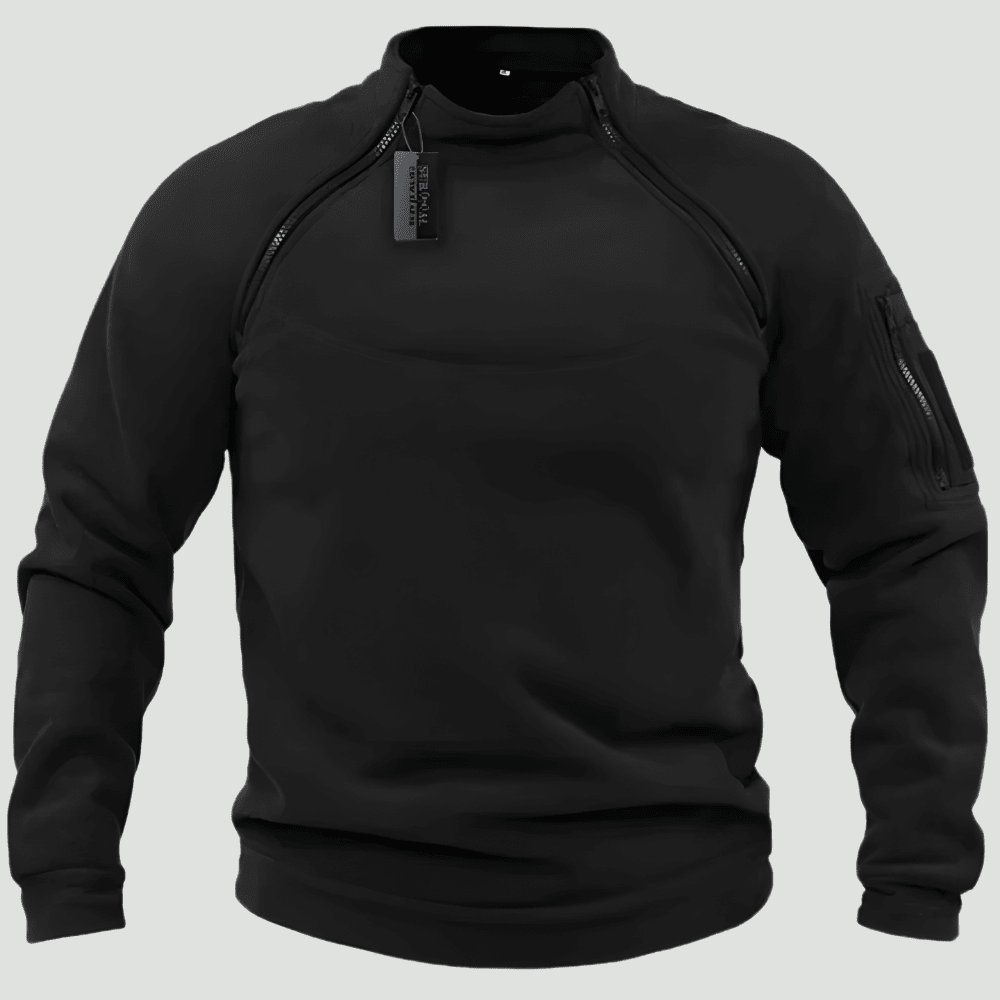 Men’s Warm Fleece Pullover – Breathable Layer for Outdoor Use