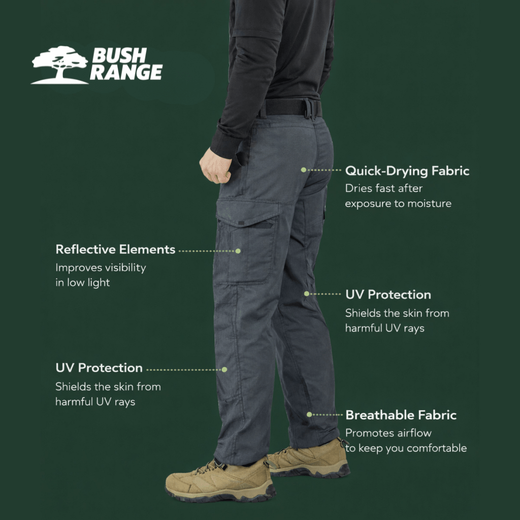 Men’s Weather-Resistant Outdoor Trousers – Durable Design for Active Use – view 2