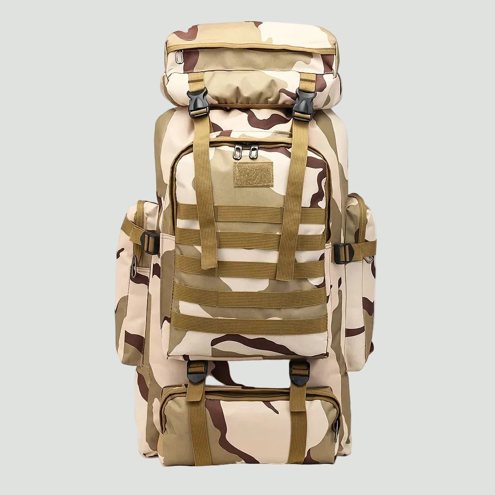 Outdoor hiking backpack – foldable drawstring backpack for camping and travel – view 7