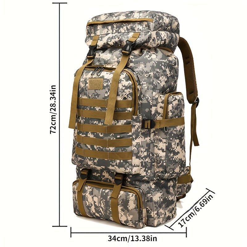Outdoor hiking backpack – foldable drawstring backpack for camping and travel – view 13