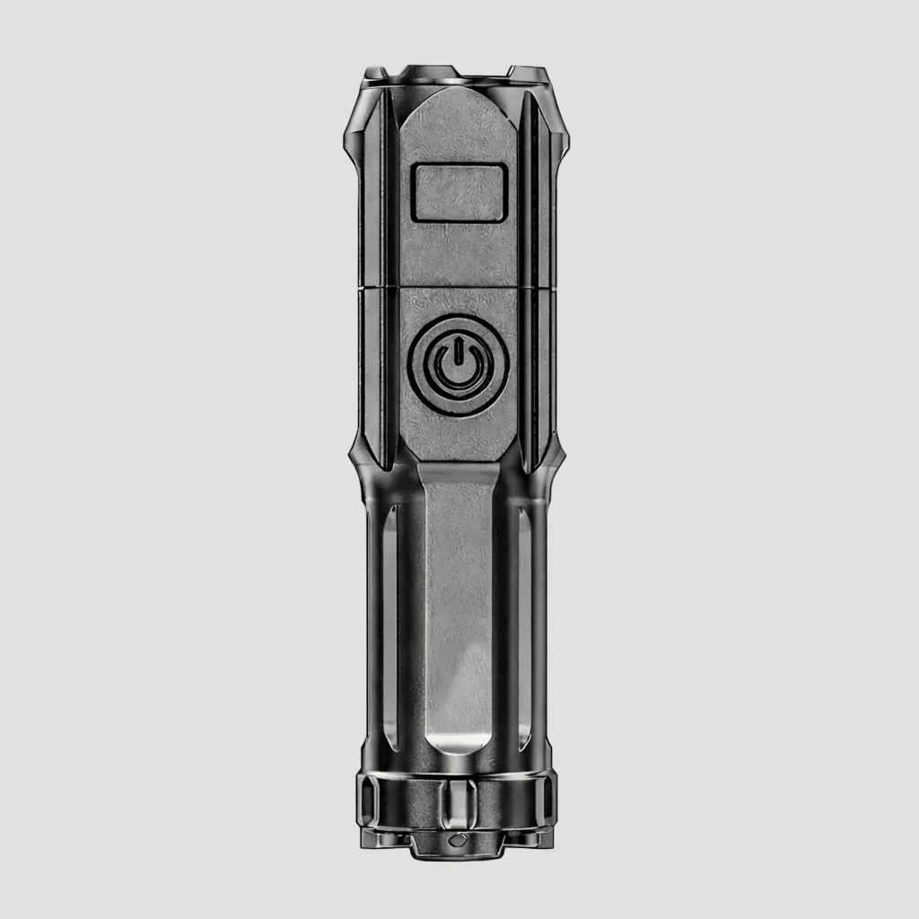 Portable Zoom Torch with Focusable Beam – Compact & Rechargeable
