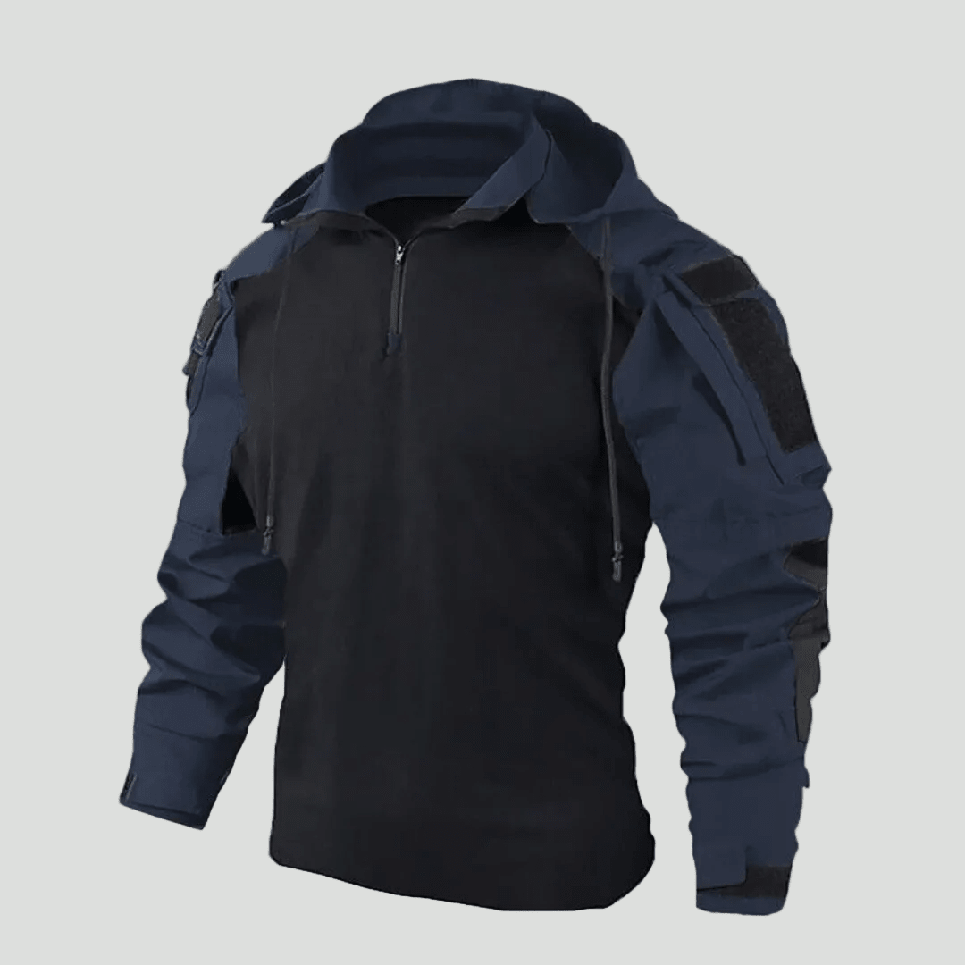 Tactical Camouflage Hoodie – Wind Resistant and Water Resistant Design – view 6