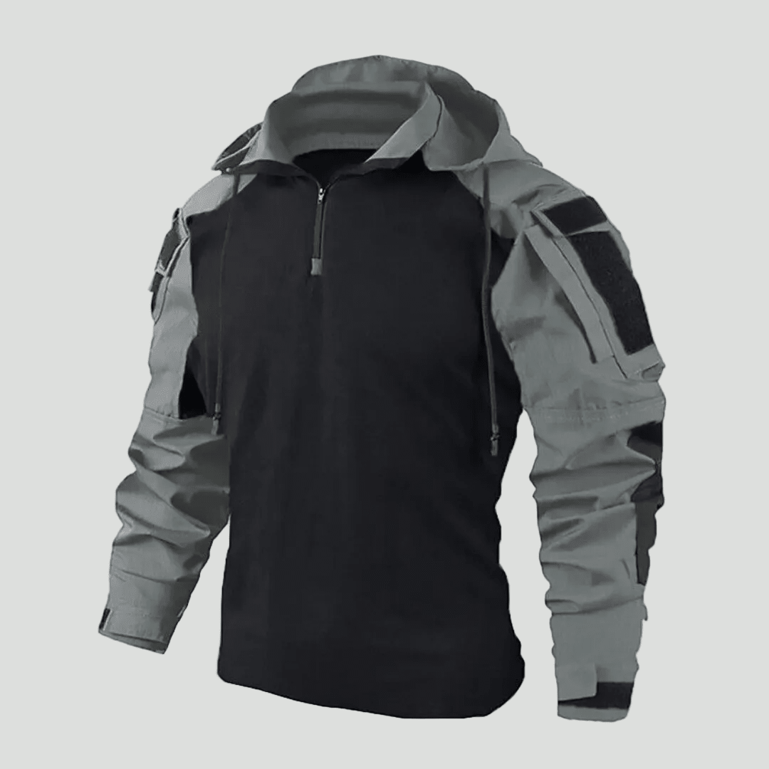 Tactical Camouflage Hoodie – Wind Resistant and Water Resistant Design – view 4