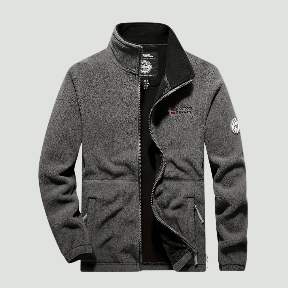 Thermal Breathable Fleece Jacket – Lightweight Mid-Layer for Outdoor Use – view 11