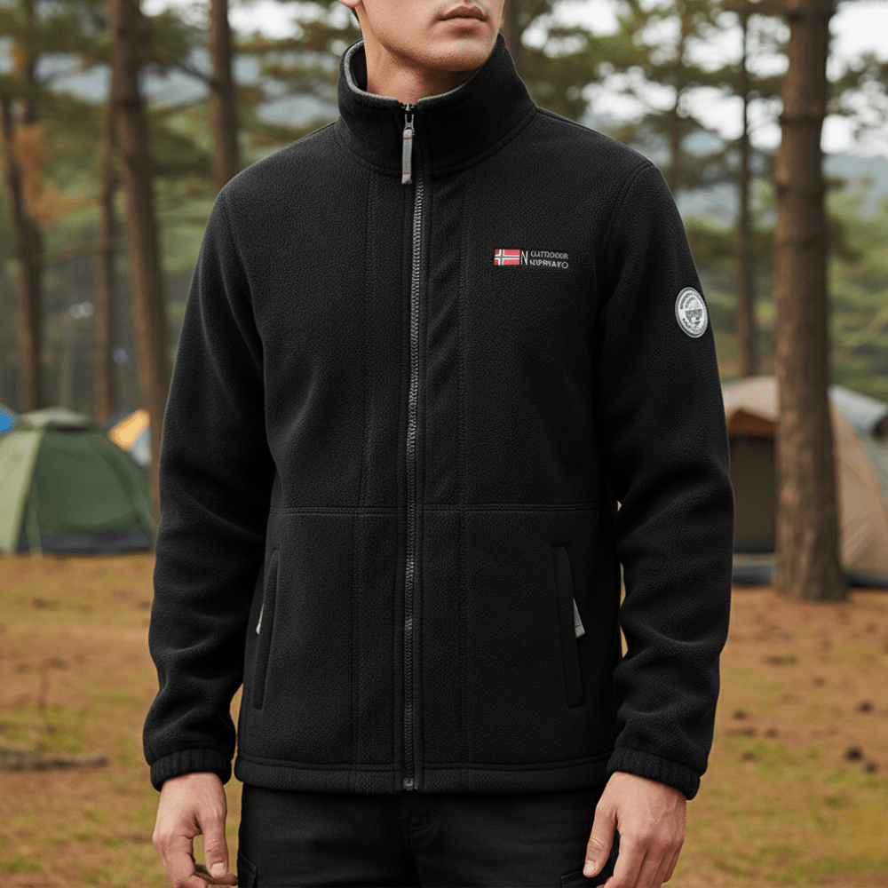 Thermal Breathable Fleece Jacket – Lightweight Mid-Layer for Outdoor Use – view 14