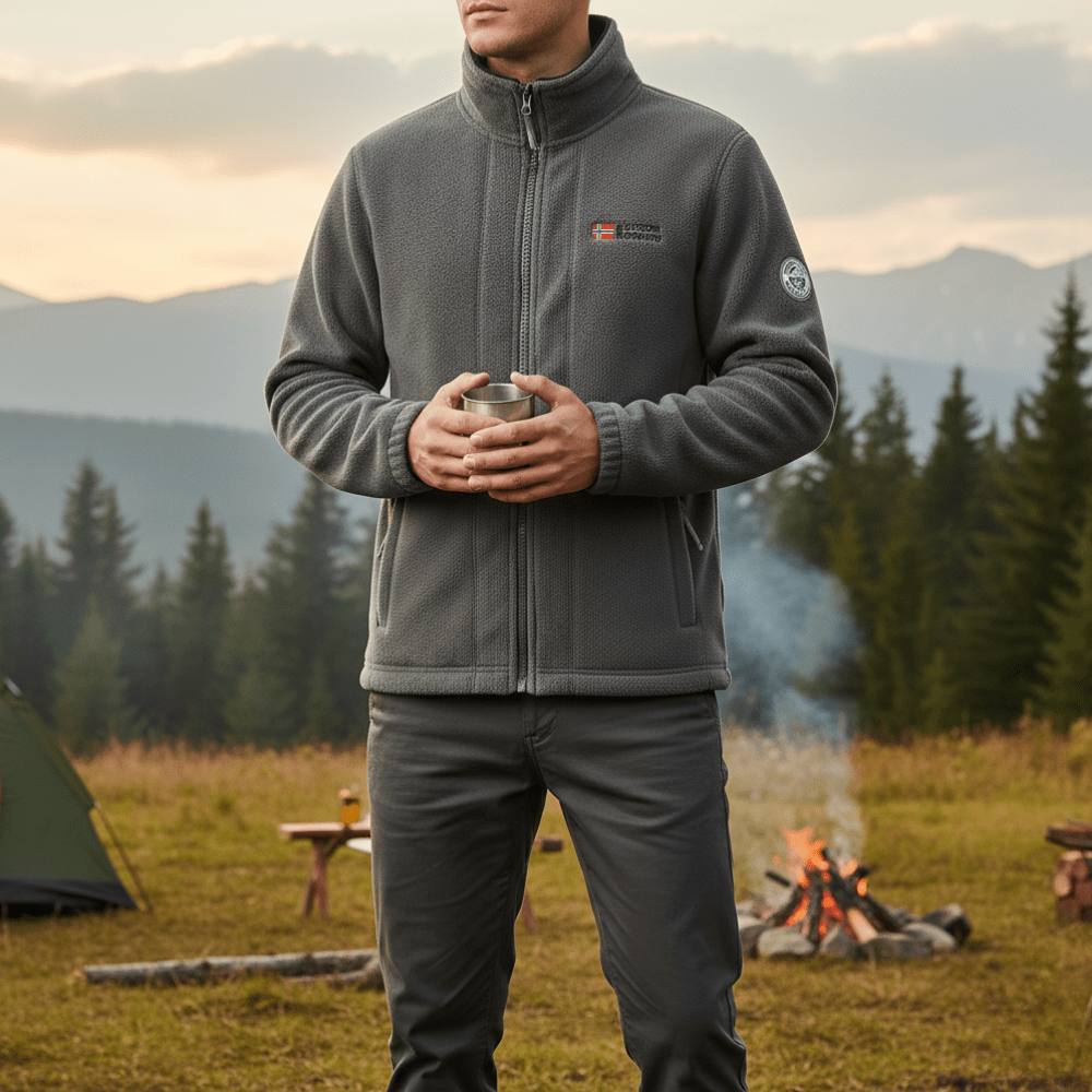 Thermal Breathable Fleece Jacket – Lightweight Mid-Layer for Outdoor Use – view 13