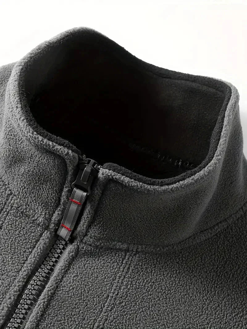 Thermal Breathable Fleece Jacket – Lightweight Mid-Layer for Outdoor Use – view 6