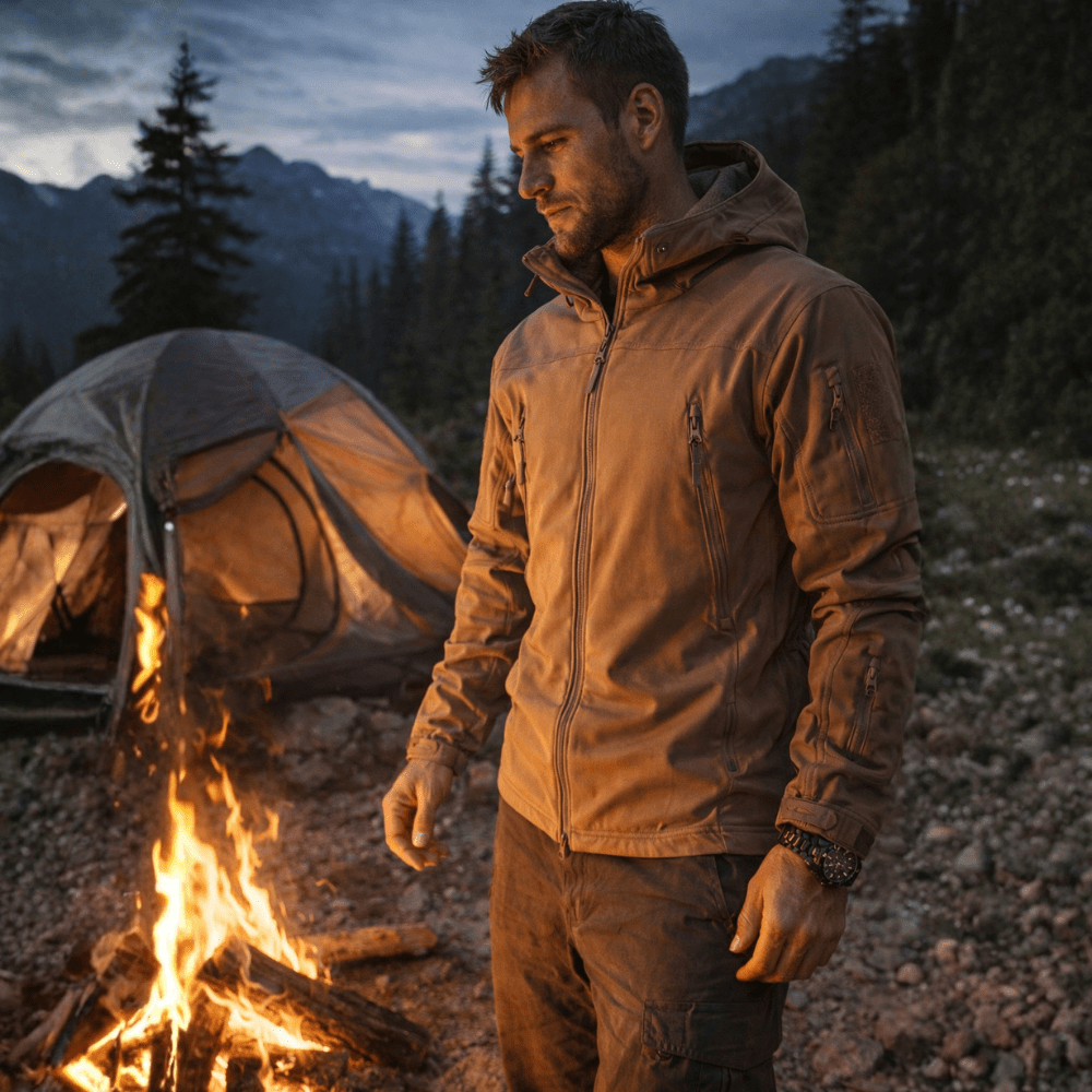 Waterproof Softshell Outdoor Jacket – Hooded Protection for All Conditions – view 5