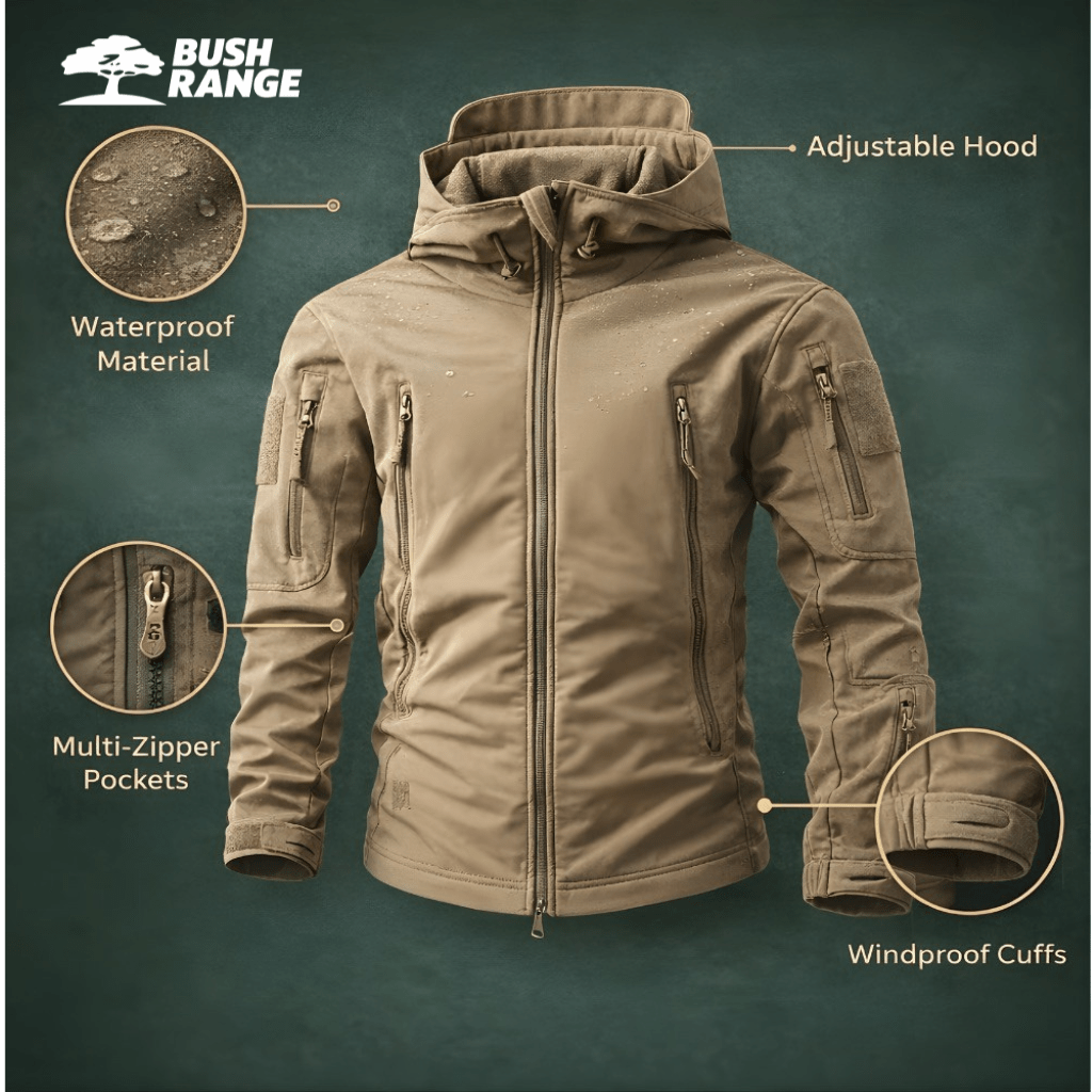 Waterproof Softshell Outdoor Jacket – Hooded Protection for All Conditions – view 6