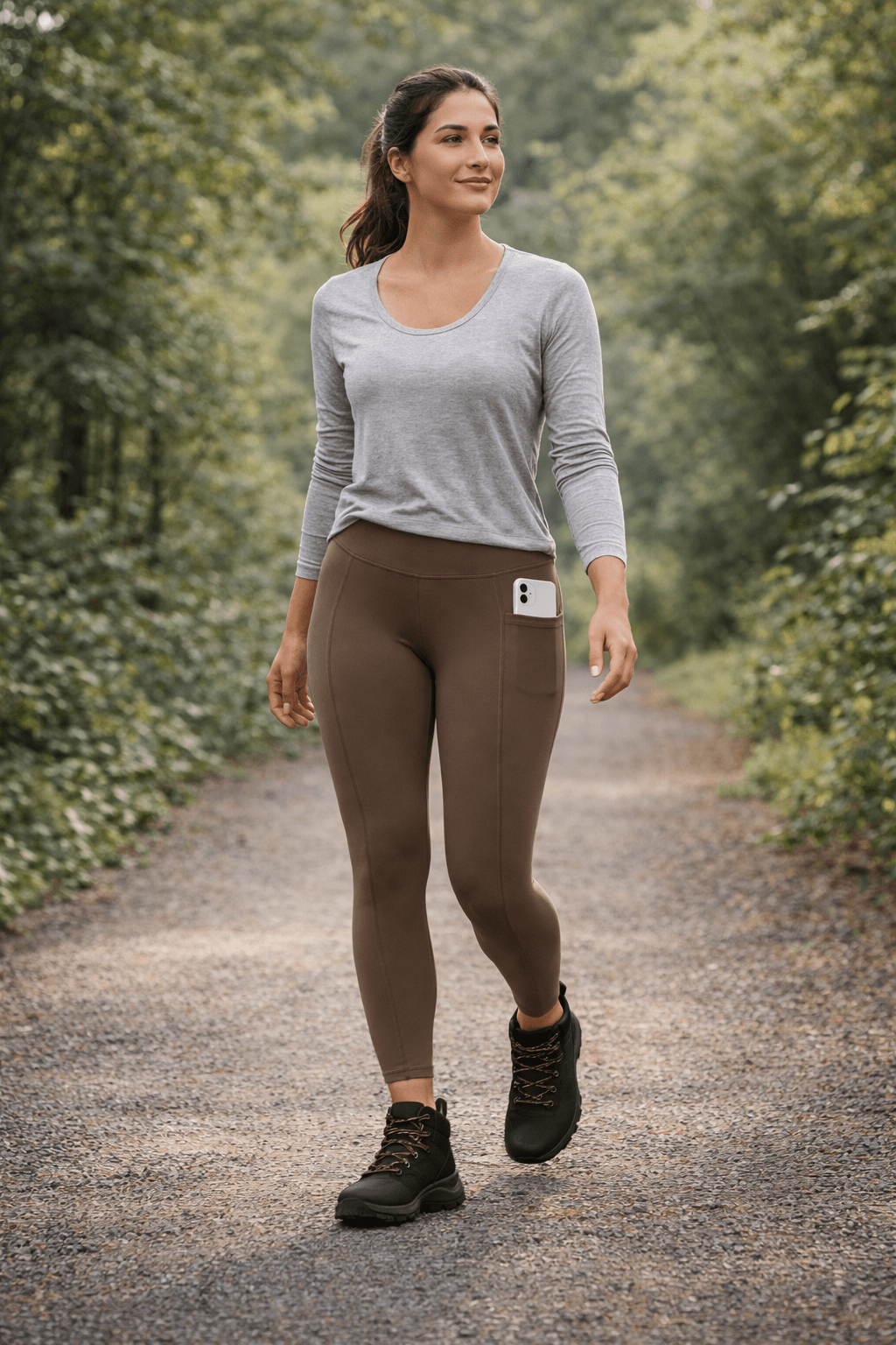 Women’s Stretch Hiking Leggings – High Waist for Outdoor Movement – view 4