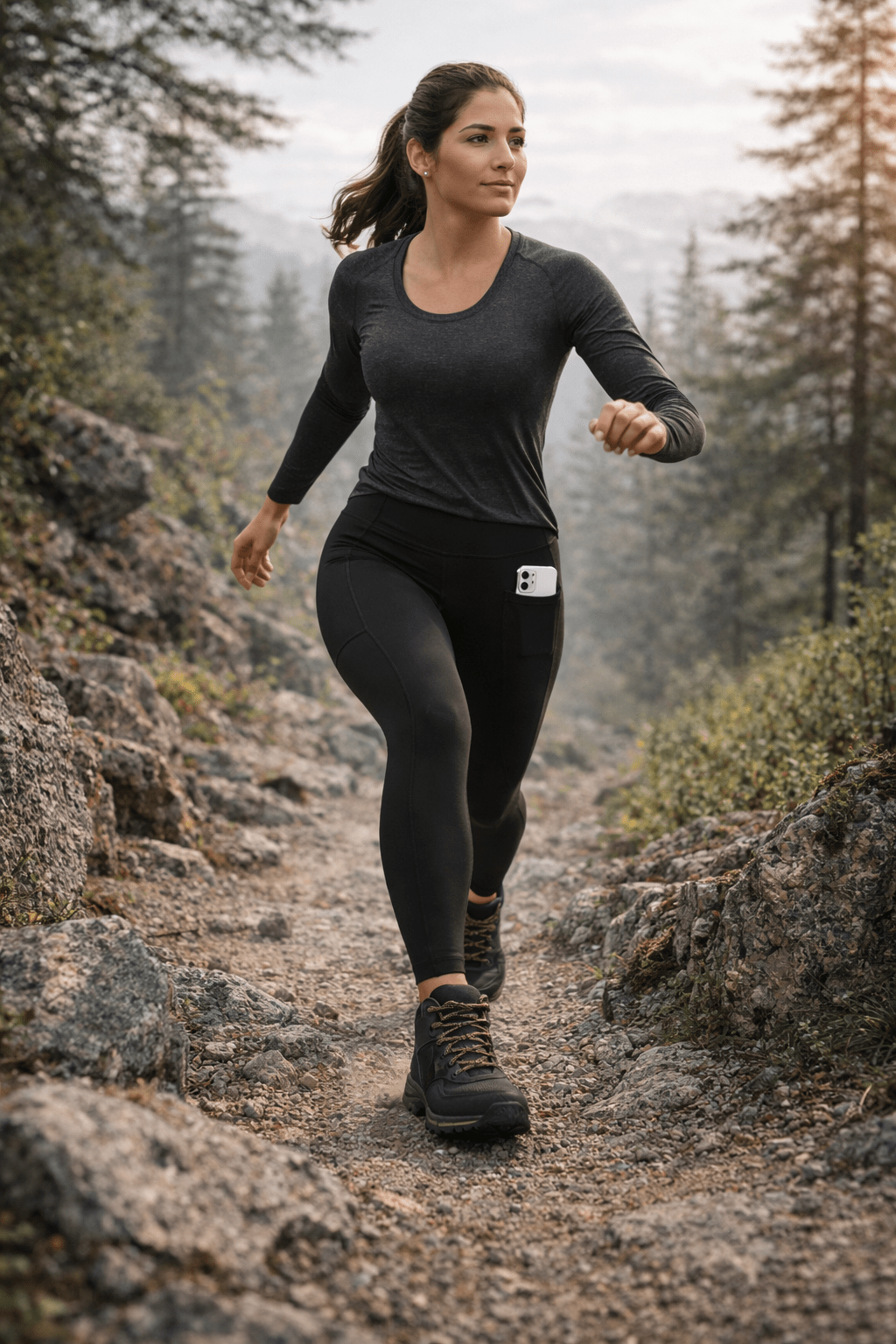 Women’s Stretch Hiking Leggings – High Waist for Outdoor Movement – view 6